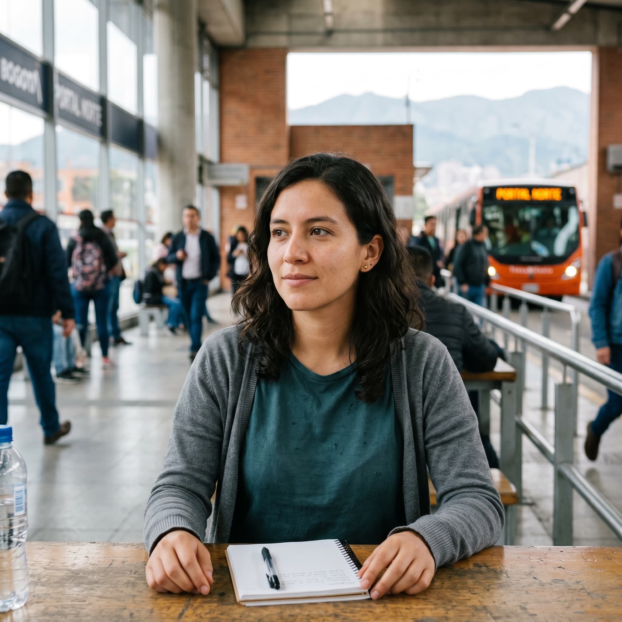 Foto editorial sintética de Diana Paola Beltrán, 25 años, Bogotá